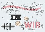 Gutscheinheft zum selbst ausfüllen und gestalten mit 20 Gutscheinseiten