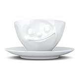 Lustige Tassen - Die glückliche Kaffeetasse