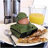 Panzer Eierbecher mit Toastschneider - Soldat Krieg mit Toastschneider