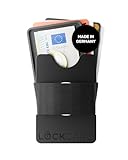 Lockcard Slim Wallet - Kartenetui für 15 Karten + Bargeldfach